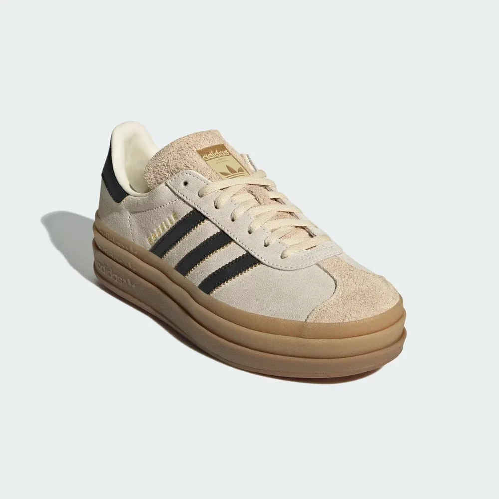 10.5W - [NEW] Women's adidas Gazelle Bold‎ Shoes 'Cream' JS3892